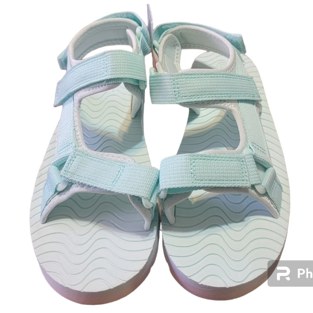 Cat & Jack Emery Ankle Strap Sport Sandals Blue Size 4